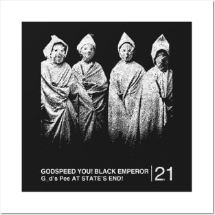 Godspeed You! Black Emperor / Minimalist Graphic Artwork Design Posters and Art